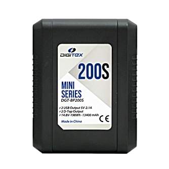V-Mount Baterijas - Digitex DGT BP-200s DGTBP200S - ātri pasūtīt no ražotāja