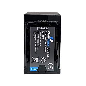 Kameru akumulatori - Digitex DGT-D58 DGT-D58 DGT-D58 - ātri pasūtīt no ražotāja