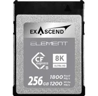 Memory Cards - Exascend 256GB Element Series CFexpress Type B Memory Card EXPC3S256GB - quick order from manufacturerMemory Cards - Exascend 256GB Element Series CFexpress Type B Memory Card EXPC3S256GB - quick order from manufacturer