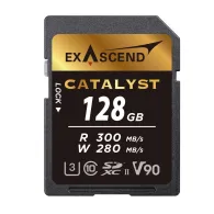 Atmiņas kartes - Exascend Catalyst UHS-II SD card, V90,128GB EX128GSDU2 - ātri pasūtīt no ražotājaAtmiņas kartes - Exascend Catalyst UHS-II SD card, V90,128GB EX128GSDU2 - ātri pasūtīt no ražotāja