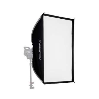 Holders Clamps - Feelworld FSR90 PORTABLE RECTANGULAR SOFTBOX FSR90 - quick order from manufacturer
