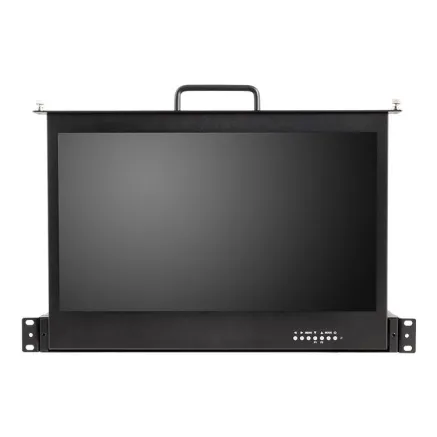 Feelworld SEETEC SC173-HSD-56 17.3 Inch 1920x1080 1RU Pull Out Rackmount Monitor HDMI SDI In Out SC173-HSD-56