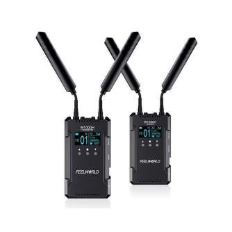 Wireless Video Transmitter - Feelworld W1000H Video Transmission System Dual HDMI Full Duplex Intercom Live Streaming W1000H - quick order from manufacturer
