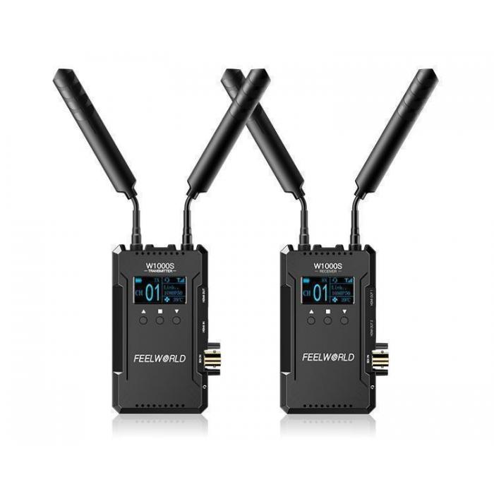 Wireless Video Transmitter - Feelworld W1000S Video Transmission System SDI+Dual HDMI Full Duplex Intercom Live Streaming W1000S - quick order from manufacturer