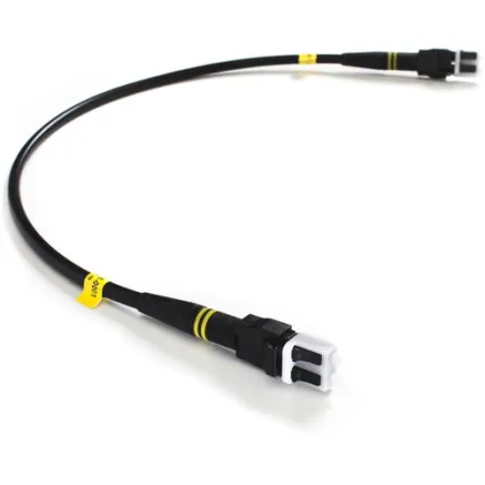 FieldCast 2C SM Jumper Duplex Patch Cable 0.40m Black (LC patch cable included