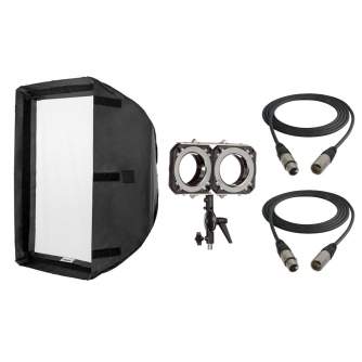 New products - Hive Lighting Double Light Softbox Kit with Double Header Mount for Omni-Color LEDs C-2LTCSK - quick order from manufacturer