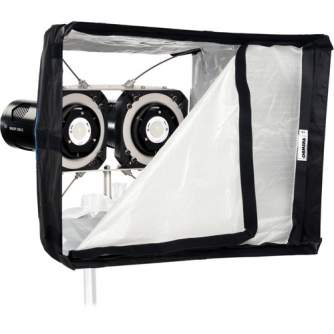 Новые товары - Hive Lighting Double WASP 100-C Collapsible Softbox Kit: WASP 100-C Open Face Omni-Color LED 2 Light Kit w/ XS So