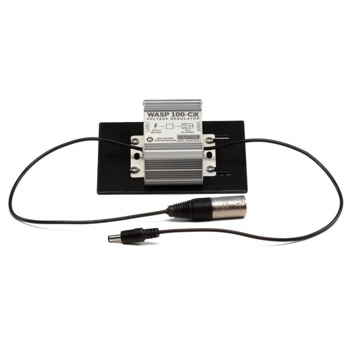 Blackmagic Design - Hive Lighting WASP 100-CX Battery Cable w/ In-Line Voltage Regulator WLS1CX-BCVR - quick order from manufacturer