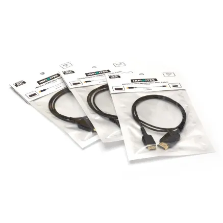 Infinitec HDMI TO MICRO-HDMI ultra thin flexible 4K cable, 50cm IFCHAHD50