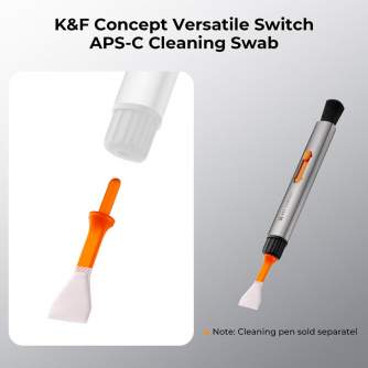New products - K&F Concept 10Pcs Double-Headed Cleaning Stick Set, CMOS APS-C Frame Cleaning Stick 24mm Cleaning Cloth Sticks Set SKU.1963 - quick order from manufacturer