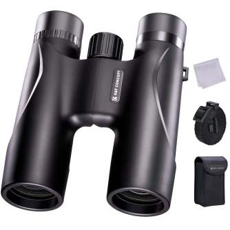 Optiskie tēmekļi - K&F Concept 12x32 Binoculars Telescope High Definition BAK-4 Prism IP65 Waterproof, Black KF33.071 - ātri pasūtīt no ražotāja