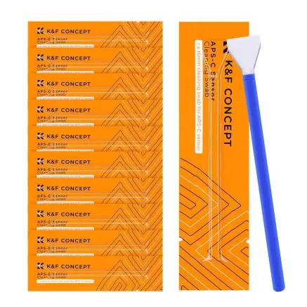 K&F Concept 16mm DSLR or SLR Camera APS-C Sensor Cleaning Swab Kit *10pcs SKU.1697