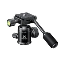 Tripod Heads - K&F Concept 26mm Metal Tripod Ball Head with Handle 360 Degree Rotating Panoramic - quick order from manufacturerTripod Heads - K&F Concept 26mm Metal Tripod Ball Head with Handle 360 Degree Rotating Panoramic - quick order from manufacturer