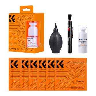 Sortimenta jaunumi - K&F Concept 4-In-1 Camera Lens Cleaning Kit for DSLR Camera SKU.1618 - ātri pasūtīt no ražotāja