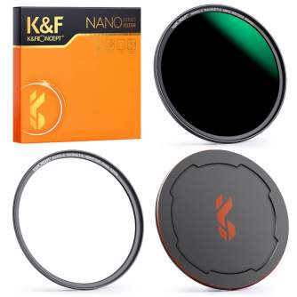ND neitrāla blīvuma filtri - K&F Concept 55mm Magnetic ND1000 Filter SKU.1756 - ātri pasūtīt no ražotāja
