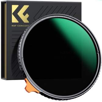 ND фильтры - K&F Concept 67mm Black Mist 1/4 + ND8-128 Variable ND Filter KF01.2030 - быстрый заказ от производителя