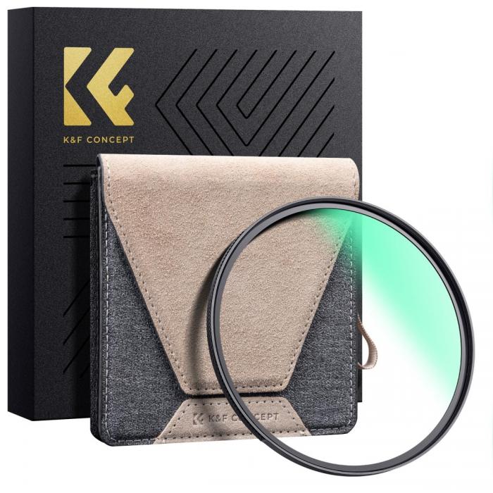 Neutral Density Filters - K&F Concept 67mm MCUV Filter, HD Ultra-Thin Brass Frame, 36-Layer Anti-Reflection Green Film, Nano-X PRO Series KF01.1982 - quick order from manufacturer