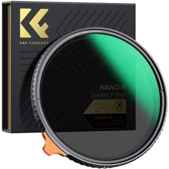 ND neitrāla blīvuma filtri - K&F Concept 67mm Variable ND Filter True Color ND2-ND32 KF01.2158 - ātri pasūtīt no ražotāja
