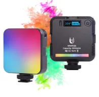 LED VLOG gaisma - K&F Concept 6W mini aizpildes gaisma pilnkrāsu RGB GW51.0065 - ātri pasūtīt no ražotājaLED VLOG gaisma - K&F Concept 6W mini aizpildes gaisma pilnkrāsu RGB GW51.0065 - ātri pasūtīt no ražotāja