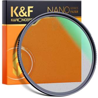 ND neitrāla blīvuma filtri - K&F Concept 72mm Black Mist Filter 1/2 Special Effects Filter Ultra-Clear Multi-layer KF01.1654 - ātri pasūtīt no ražotāja