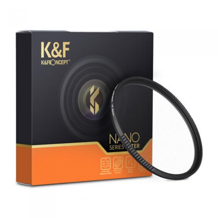 ND neitrāla blīvuma filtri - K&F Concept 72mm Nano-X Black Mist Filter 1/4 KF01.1522 - ātri pasūtīt no ražotāja