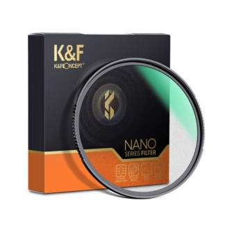 Sortimenta jaunumi - K&F Concept 82mm Nano-X Black Mist Filter 1/2 KF01.1682 - ātri pasūtīt no ražotāja
