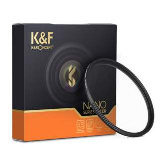 Sortimenta jaunumi - K&F Concept 82mm Nano-X Black Mist Filter 1/4 KF01.1524 - ātri pasūtīt no ražotāja