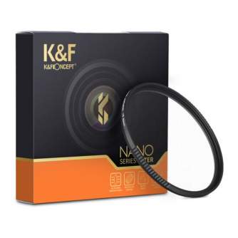 Sortimenta jaunumi - K&F Concept 82mm Nano-X Black Mist Filter 1/8 KF01.1533 - ātri pasūtīt no ražotāja