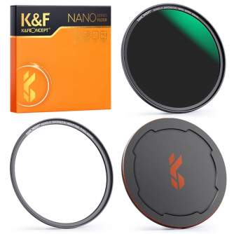 Sortimenta jaunumi - K&F Concept 82mm ND64 Magnetic Neutral Density Lens Filter SKU.1744 - ātri pasūtīt no ražotāja