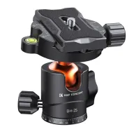 Tripod Heads - K&F Concept Camera Tripod Ball Head with 1/4 Inch Quick Release Plate and Spirit - quick order from manufacturerTripod Heads - K&F Concept Camera Tripod Ball Head with 1/4 Inch Quick Release Plate and Spirit - quick order from manufacturer