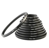 Objektīvu adapteri - K&F Concept 11 in 1 Step Down Ring Set SKU0801 - ātri pasūtīt no ražotājaObjektīvu adapteri - K&F Concept 11 in 1 Step Down Ring Set SKU0801 - ātri pasūtīt no ražotāja