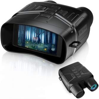 New products - K&F Concept K&F 4K adult night vision binoculars, 3" display, 7-stop infrared night vision adjustment, 5x digital zoom KF33.061 - quick order from manufacturer