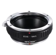 Objektīvu adapteri - K&F Concept K&F Canon EF Lenses to M43 MFT Lens Mount Adapter KF06.090 - быстрый заказ от производителяObjektīvu adapteri - K&F Concept K&F Canon EF Lenses to M43 MFT Lens Mount Adapter KF06.090 - быстрый заказ от производителя