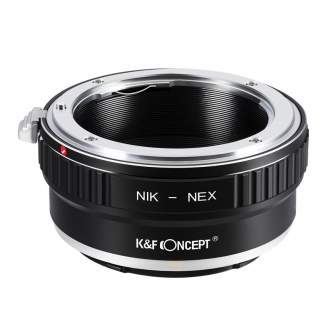 New products - K&F Concept K&F HIGH PRECISION LENS ADAPTER MOUNT,NIK-NEX KF06.068 - quick order from manufacturer