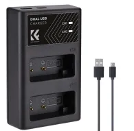 Kameras bateriju lādētāji - K&F Concept LP-E17 Digital Camera Dual Channel Charger with type c Charging - ātri pasūtīt no ražotājaKameras bateriju lādētāji - K&F Concept LP-E17 Digital Camera Dual Channel Charger with type c Charging - ātri pasūtīt no ražotāja