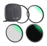 Filter Sets - K&F Concept Magnetic UV, Circular Polarizer & ND1000 Filter Kit with Case (49mm) - quick order from manufacturerFilter Sets - K&F Concept Magnetic UV, Circular Polarizer & ND1000 Filter Kit with Case (49mm) - quick order from manufacturer