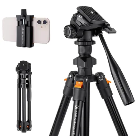 K&F Concept Ultra-Compact Aluminum Tripod (09.115) KF09.115