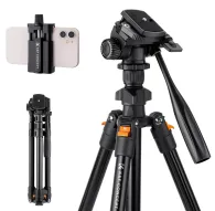 Sortimenta jaunumi - K&F Concept Ultra-Compact Aluminum Tripod (09.115) KF09.115 - ātri pasūtīt no ražotājaSortimenta jaunumi - K&F Concept Ultra-Compact Aluminum Tripod (09.115) KF09.115 - ātri pasūtīt no ražotāja