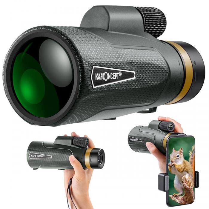 Новые товары - K&F Concept YH1250 12*50 Compact Monocular IP65 KF33.013 - быстрый заказ от производителя