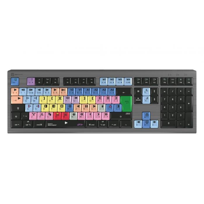New products - Logic Keyboard Avid Media Composer MAC Astra 2 UK LKB-MCOM4-A2M-UK - quick order from manufacturer