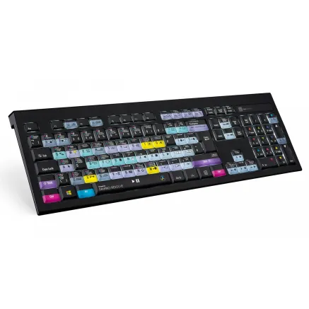 Logic Keyboard BMD Davinci Resolve Studio ASTRA Backlit ENG pre PC LKB-RESB-A2PC-UK