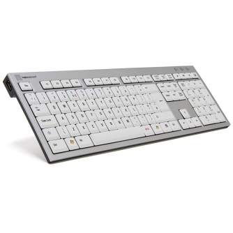 Sortimenta jaunumi - Logic Keyboard Logickeyboard Silver w/dual USB hub UK SKB-AJPU-UK - ātri pasūtīt no ražotāja