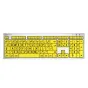 Sortimenta jaunumi - Logic Keyboard XLPrint ALBA Black on Yellow UK LKB-LPRNTBY-CWMU-UK - ātri pasūtīt no ražotāja