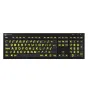 Sortimenta jaunumi - Logic Keyboard XLPrint NERO PC Yellow on Black UK LKB-LPYB-BJPU-UK - ātri pasūtīt no ražotāja