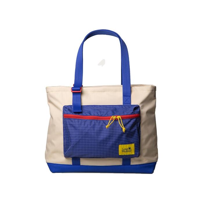 New products - Long Weekend Tote - Creme-Multi 213-025 - quick order from manufacturer