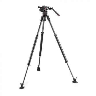 Video Tripods - Manfrotto Nitrotech 608 + 635 Fast Single Leg Carbon MVK608SNGFC - quick order from manufacturer