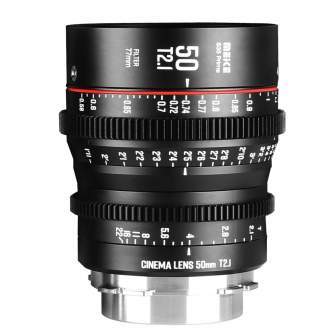 CINEMA видео объективы - Meike 50mm T2.1 S35 Prime Cine Lens PL MK-50MM T2.1 S35-PRIME PL - быстрый заказ от производителя
