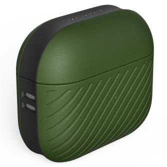 Sortimenta jaunumi - Moment Case - for AirPods (Gen 3) - Olive Green Leather 108-011 - ātri pasūtīt no ražotāja