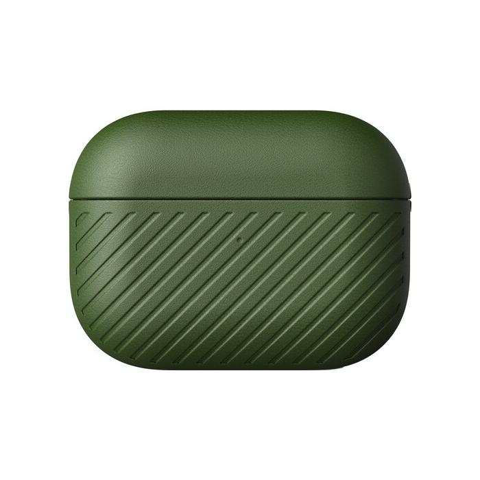 New products - Moment Case - for AirPods Pro (1st Gen) - Olive Green Leather 108-032 - quick order from manufacturer