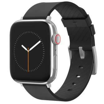 New products - Moment EveryDay Leather Strap - for Apple Watch 42/44/45mm - Black Leather 320-032 - quick order from manufacturer